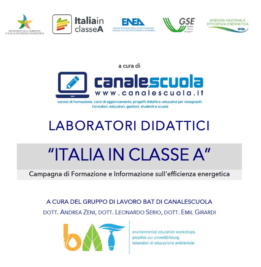 canalescuola manuale gse enea italiainclassea