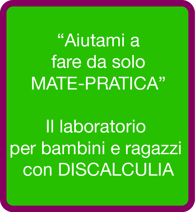 pulsante laboratorio discalculia